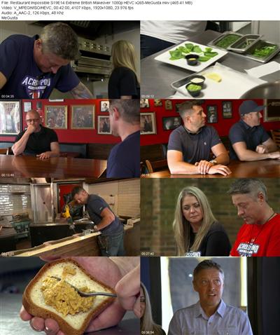 Restaurant Impossible S19E14 Extreme British Makeover 1080p HEVC x265 