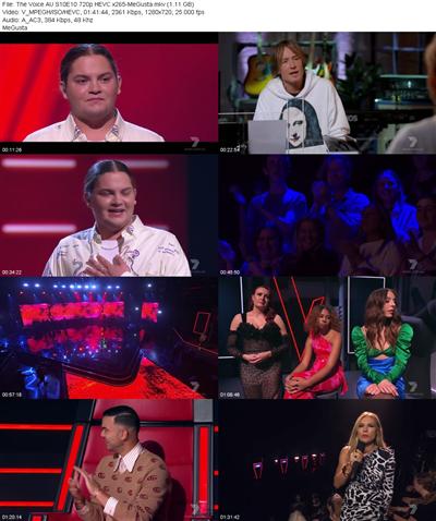 The Voice AU S10E10 720p HEVC x265 