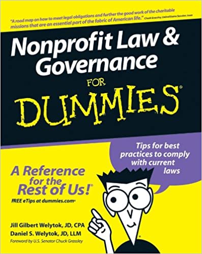 Nonprofit Law and Governance For Dummies [True PDF]