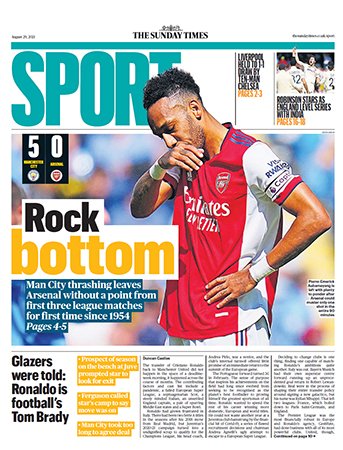 The Sunday Times Sport   August 29, 2021