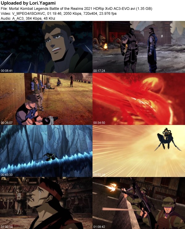 Mortal Kombat Legends Battle of the Realms (2021) HDRip XviD AC3-EVO