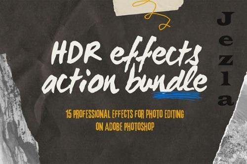 HDR Effects 15 Action Bundle