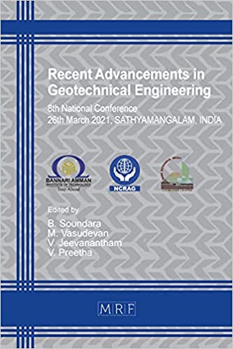 Recent Advancements in Geotechnical Engineering Ncrag'21