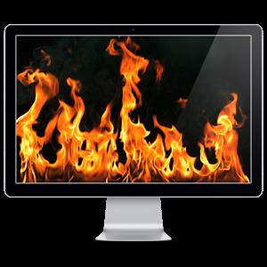 Fireplace Live HD Screensaver 4.3.1 macOS