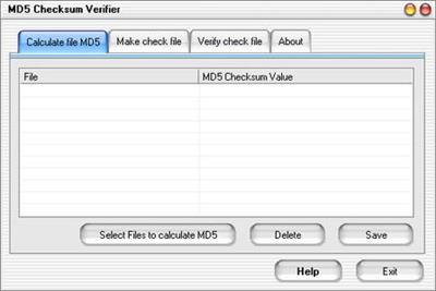 MD5 Checksum Verifier 6.2