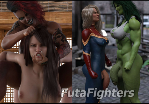 FutaFighters Collection 3D Porn Comic