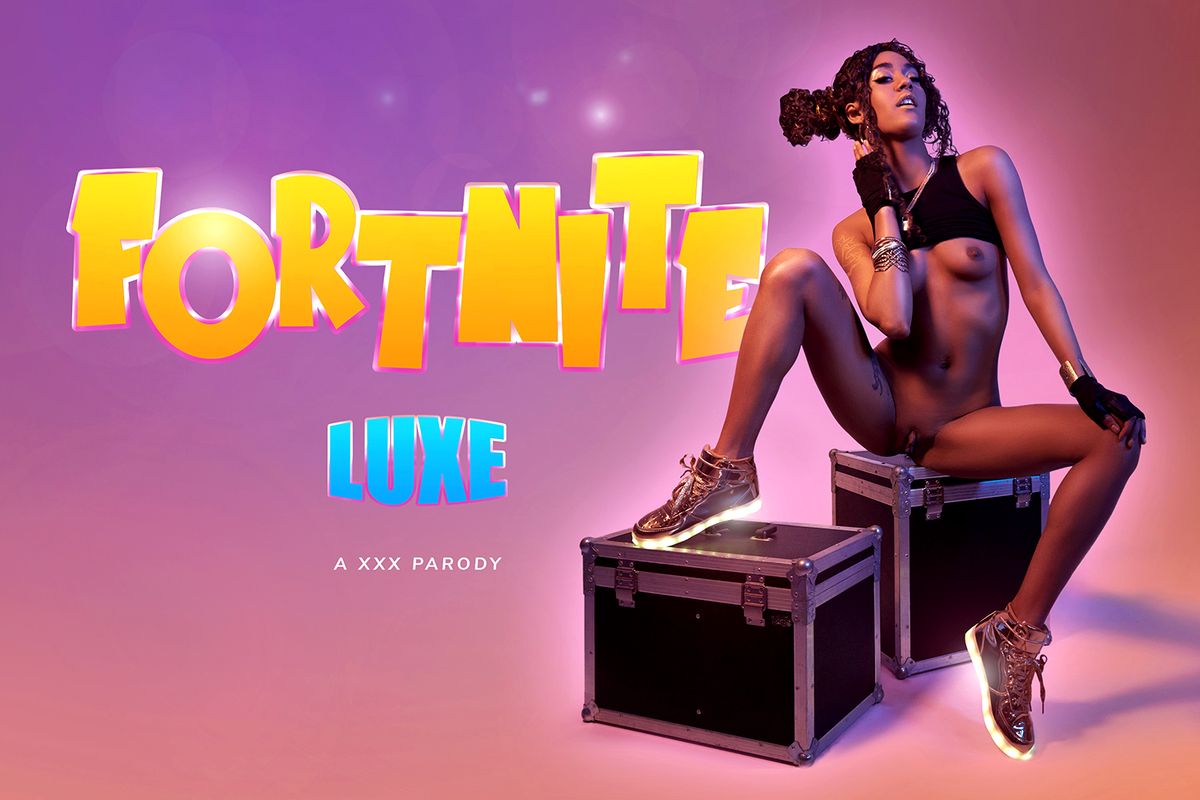 [VRCosplayX.com] Capri Lmonde (Fortnite: Luxe A XXX Parody / 10.05.2021) [2021 г., Videogame, Black, Fucking, Brunette, Blowjob, Teen, Cum In Mouth, Doggystyle, Babe, Small Tits, VR, 6K, 3072p] [Oculus Rift / Vive]