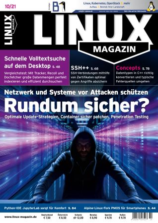 Linux Magazin germany   Oktober 2021