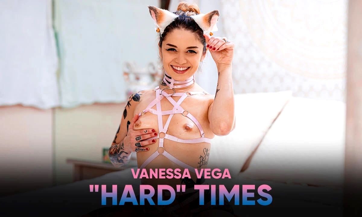 [SLR Originals / SexLikeReal.com] Vanessa Vega ("Hard" Times / 23.08.2021) [2021 г., Blow Job, Close Ups, Body Straps, Cosplay, Costumes, Cowgirl, Cum in Mouth, High Heels, Fisheye, 200°, Hand Job, Doggy Style, Hardcore, Missionary, POV, Trimmed Pussy, Ta