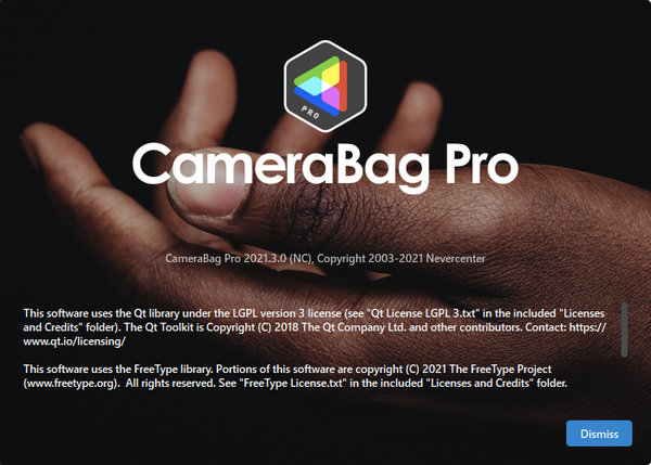Portable Nevercenter CameraBag Pro 2021.3.0