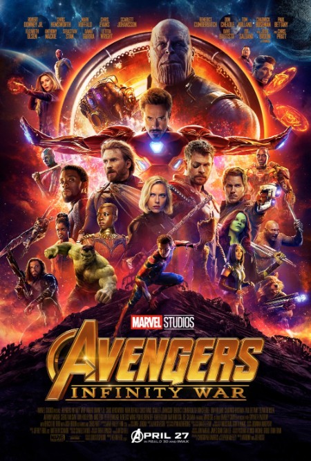 Avengers Infinity War 2018 BluRay 1080p DTS AC3 x264-3Li