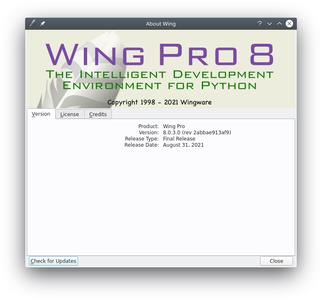 Wing IDE Professional 8.0.3 (Win/macOS/Linux)