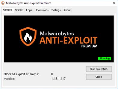 Malwarebytes Anti-Exploit Premium 1.13.1.407 Beta A10c92f49b36ce284bed55289d1b4b32