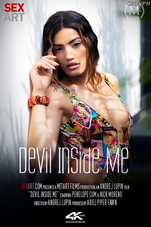 [SexArt.com / MetArt.com] Penelope Cum & Nick Moreno (Devil Inside Me) [2021-08-22, Straight, Blowjob, Cumshot, handjob, tattoo, 2160p]