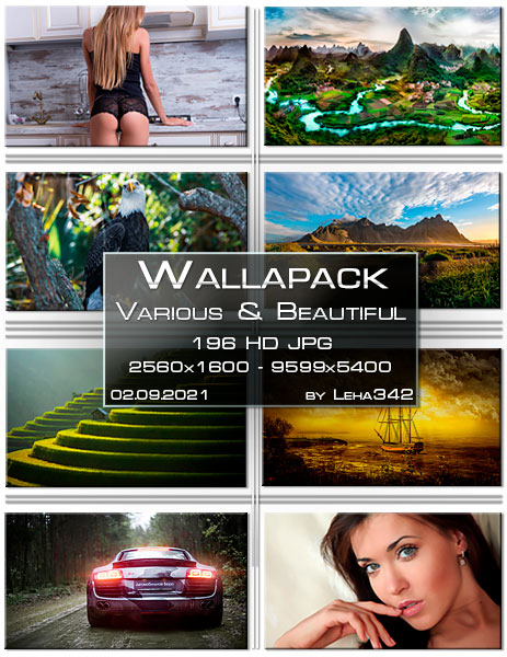 Wallapack Various & Beautiful HD by Leha342 02.09.2021