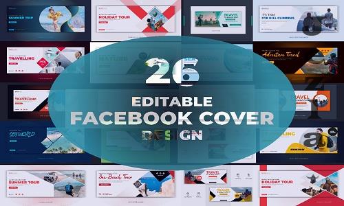 Facebook Cover Bundle - 26 Premium Graphics