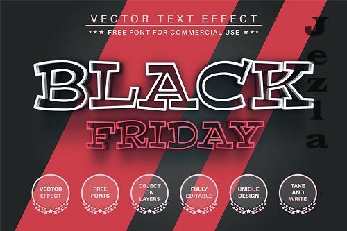 Black Friday - Editable Text Effect - 6470668