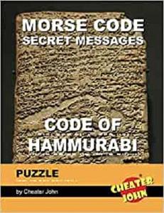 Morse Code Secret Messages Puzzle Code of Hammurabi