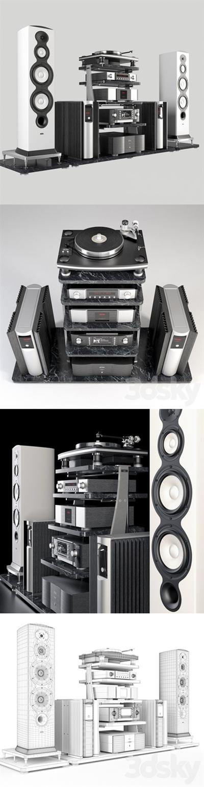 Elite Hi End audio system from Mark Levinson and Revel