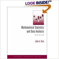 Mathematical Statistics and Data Analysis  3rd Edition