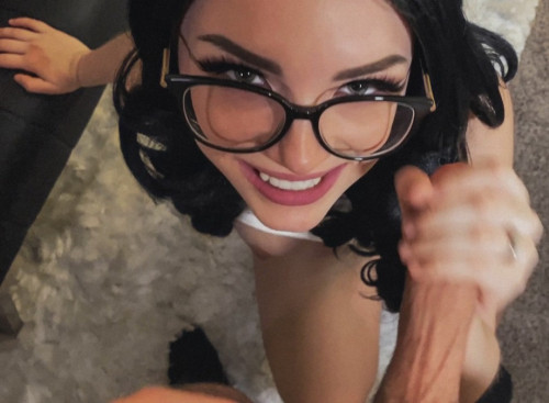 Faye Valentine - Cutie Girl In Glasses Anal Creampie
