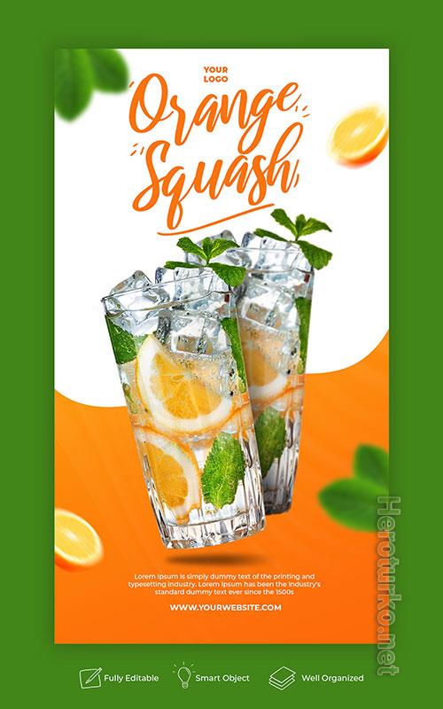 Drink menu restaurant premium psd Drink menu restaurant premium psd