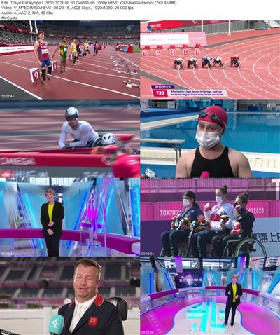 Tokyo Paralympics 2020 2021 08 30 Gold Rush 1080p HEVC x265 