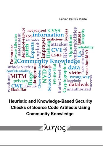Heuristic and Knowledge-Based Security Checks of Source Code Artifacts Using Community Knowledge