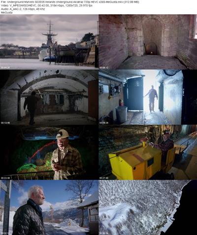 Underground Marvels S02E05 Irelands Underground Alcatraz 720p HEVC x265 