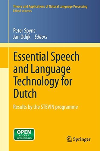 Essential Speech and Language Technology for Dutch Results by the STEVIN-programme