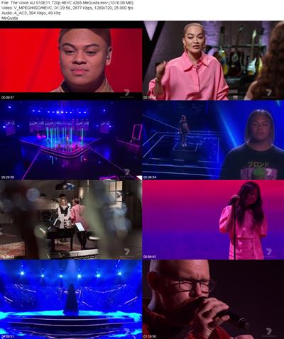 The Voice AU S10E11 720p HEVC x265 