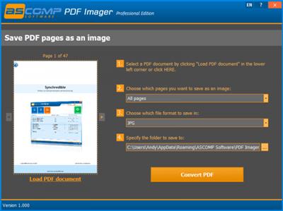 PDF Imager 1.00 Professional