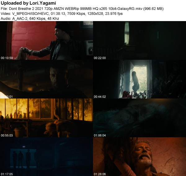 Dont Breathe 2 (2021) 720p AMZN WEBRip HQ x265 10bit-GalaxyRG