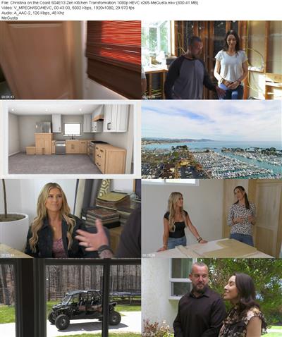 Christina on the Coast S04E13 Zen Kitchen Transformation 1080p HEVC x265 