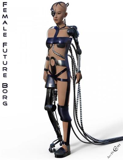 FEMALE FUTURE BORG FOR GENESIS 8 FEMALE(S)