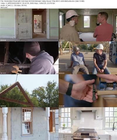 Restoration Road with Clint Harp S01E08 Mohawk Valley House 720p HEVC x265 