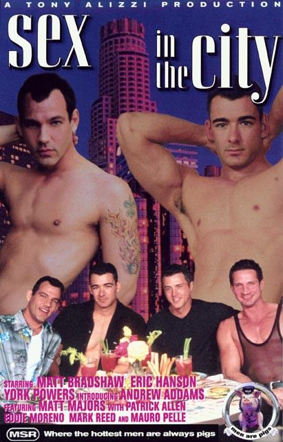 Sex in the City / Секс в Большом Городе (Tony Alizzi, Jack Francis, MSR Videos) [2000 г., Feature, Anal Sex, Oral Sex, Rimjob, Muscle Men, DVDRip]