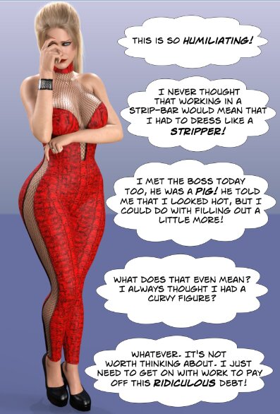3DK-x - Barbara's BBWification 3D Porn Comic