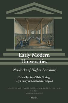 Early Modern Universities : Networks of Higher Learning