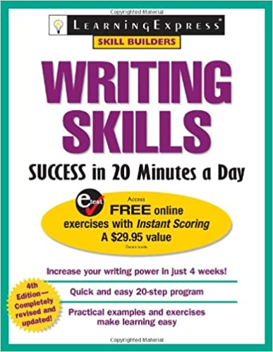 Writing Skills Success in 20 Minutes a Day Ed 4