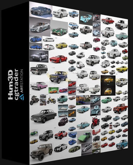 Car 3D Models Bundle (2021)