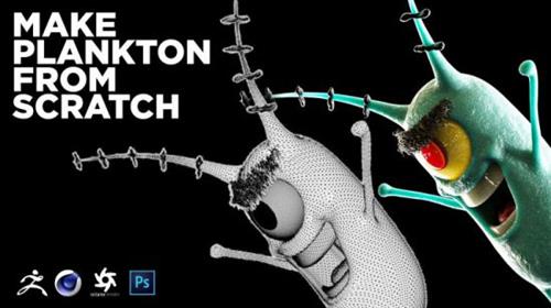 Skillshare - Create Plankton From Scratch using Zbrush & Cinema 4D