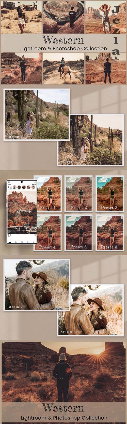Western Lightroom Photoshop LUTs - 6474159