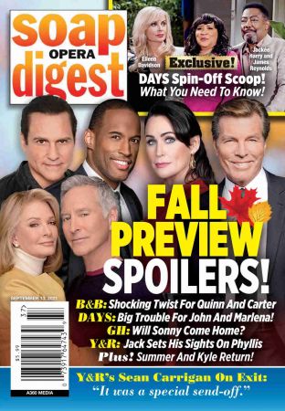 Soap Opera Digest   September 13, 2021