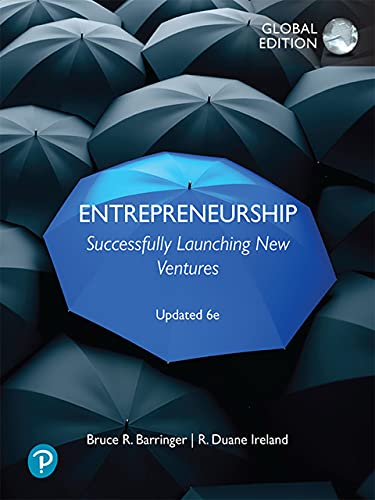 Entrepreneurship Successfully Launching New Ventures, 6th Edition, Global Edition