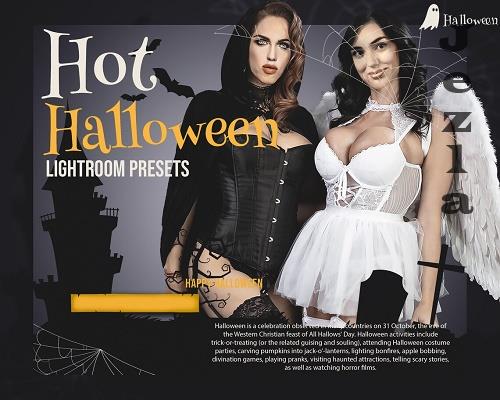 12 Hot Halloween Lightroom Presets, Sexy Moody Preset, Erotic Horror Desktop LR Filter - 1076224011