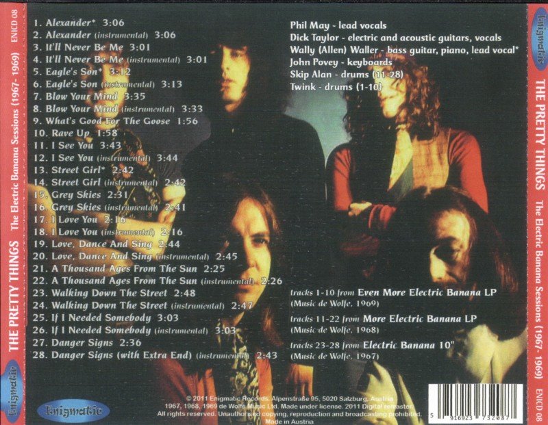 The Pretty Things - The Electric Banana Sessions (1967-1969) [Remastered, 2011] Lossless