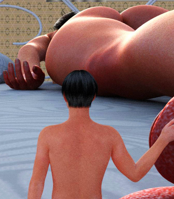 Amidishe - A Strange Predicament 3D Porn Comic