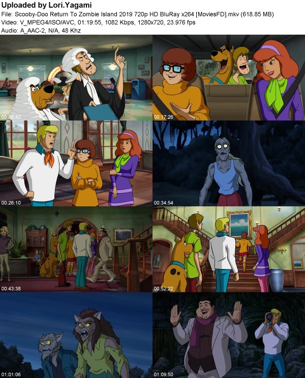 Scooby-Doo Return To Zombie Island (2019) 720p BluRay x264 [MoviesFD]