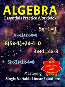 Algebra Essentials Practice Workbook With Answers